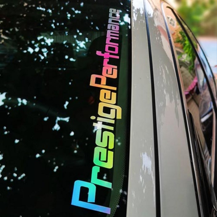 Prestige Performance 레터링 스티커 자동차 위엄 튜닝 데칼 스티커 Prestige Performance 레터링 스티커 자동차 위엄 튜닝 데칼 스티커