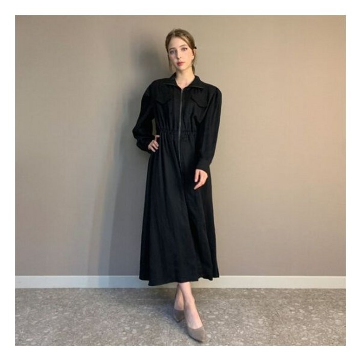 파슨스 Two Pocket.Zip-up Dress PW2Q0OP04
