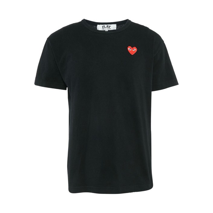 꼼 데 가르송 중고 플레이 하트 티셔츠