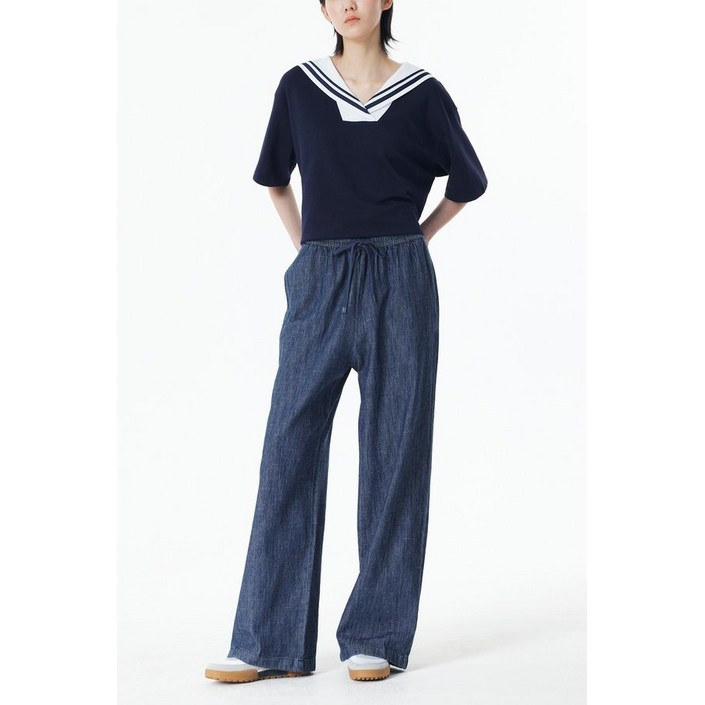 STUDIO TOMBOY 밴딩 린넨 라이크 데님팬츠 91743629821441 STUDIO TOMBOY 밴딩 린넨 라이크 데님팬츠 91743629821441