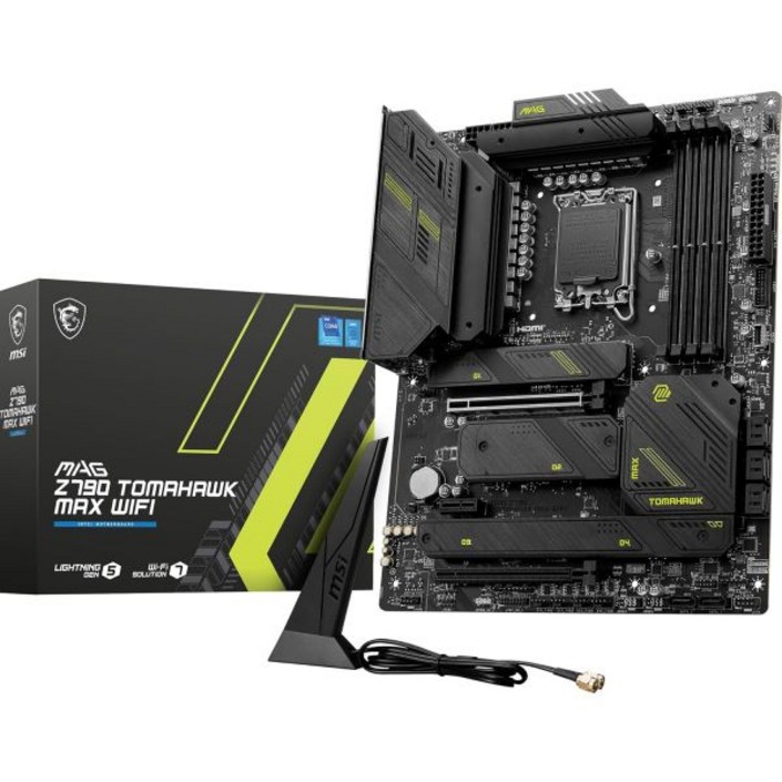 MSI MAG Z790 토마호크 MAX WiFi 게이밍 마더보드 121314세대 인텔 프로세서 LGA 1700 DDR5 PCIe 5.0 M.2 2.5Gbps LAN USB 3.