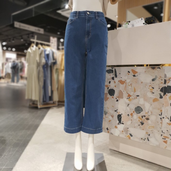 플라스틱아일랜드레귤러 데님 팬츠 DP201