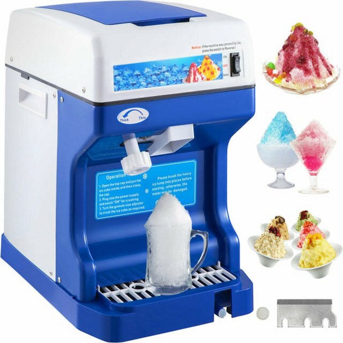 슬러쉬기계 업소용 과일맛 가정용 전기 면도 얼음 쵸퍼 스무디 믹서 제립기 스노우 콘 큐브 머신 120200 KGH 20230529