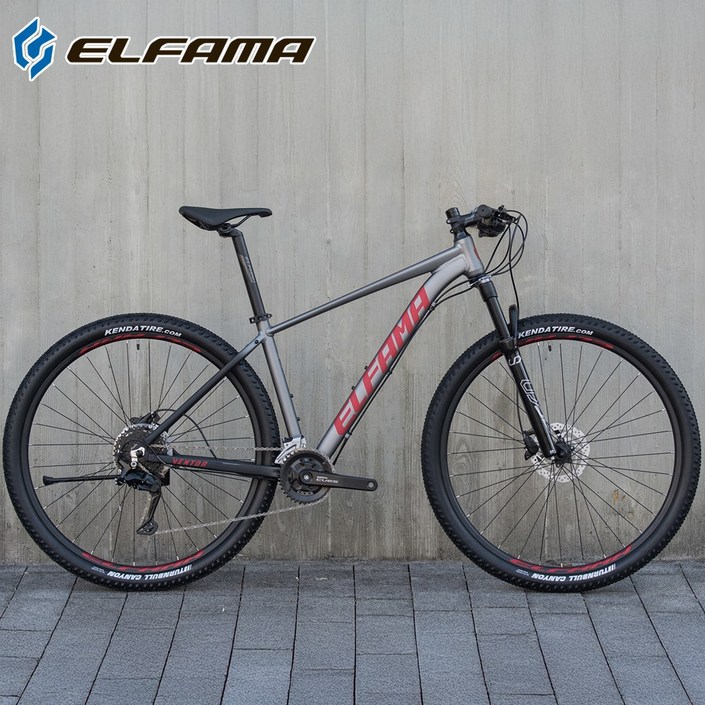 엘파마 벤토르 V4 / 입문용 MTB 자전거, 1개, 1083cm, 스모크그레이 / M (29인치)