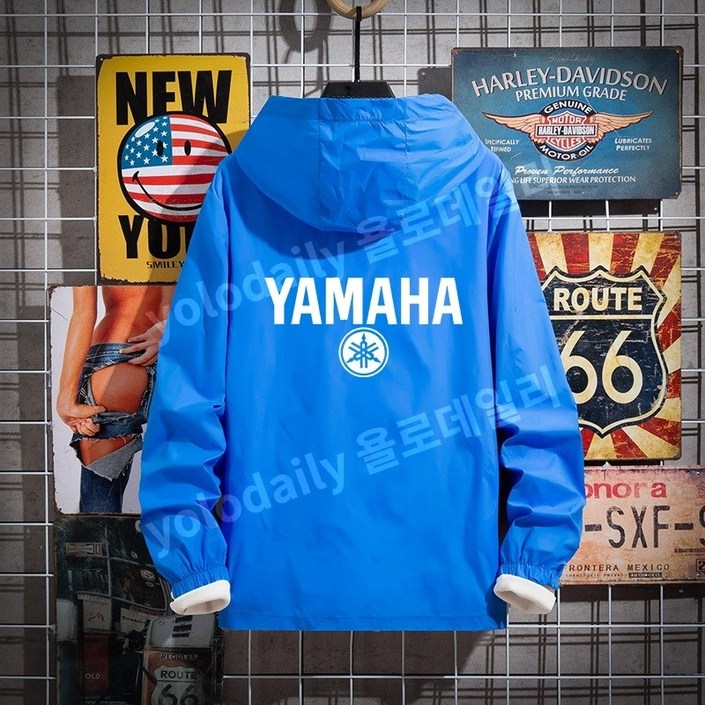 오토바이 바람막이 여름용 바이크 라이딩 자켓 점퍼 자외선 차단