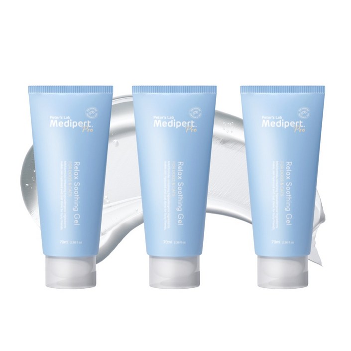 피터스랩 메디퍼트 프로 진정 수딩젤 강아지 고양이 피부 저자극 고보습 에센스 로션 스킨 각질 습진 비듬 가려움 영양 알러지 케어, 3개, 70g
