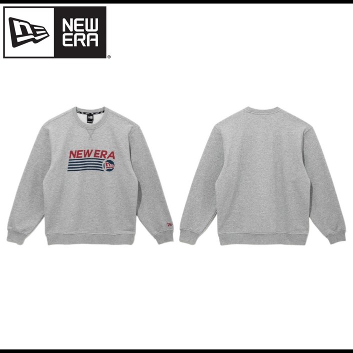 2024 F/W 뉴에라 맨투맨 USA 스포츠 U-SPT 남녀공용 긴팔 티셔츠
