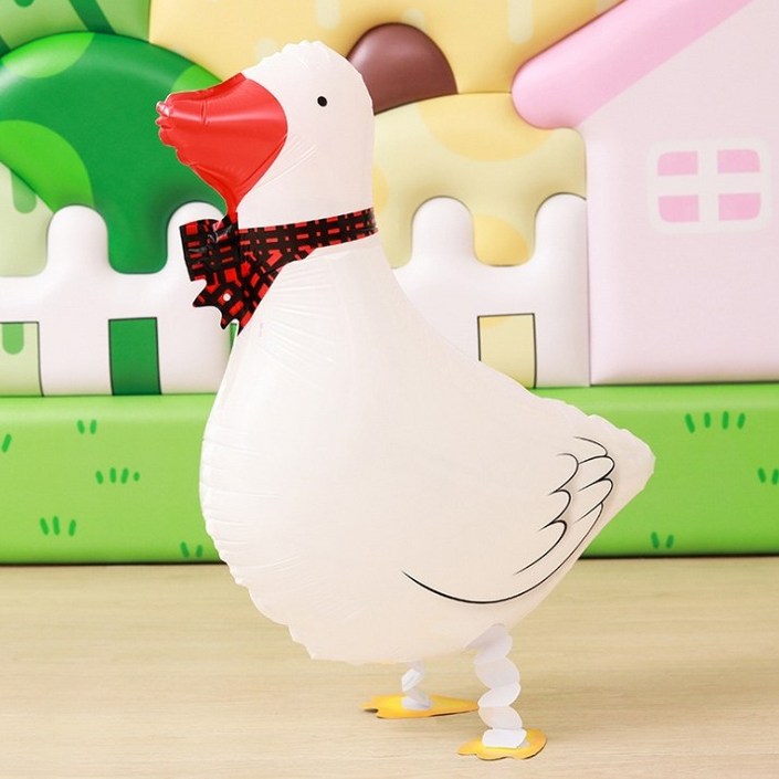 예쁨주의지호 걸어다니는 산책 오리풍선, 산책 오리풍선화이트