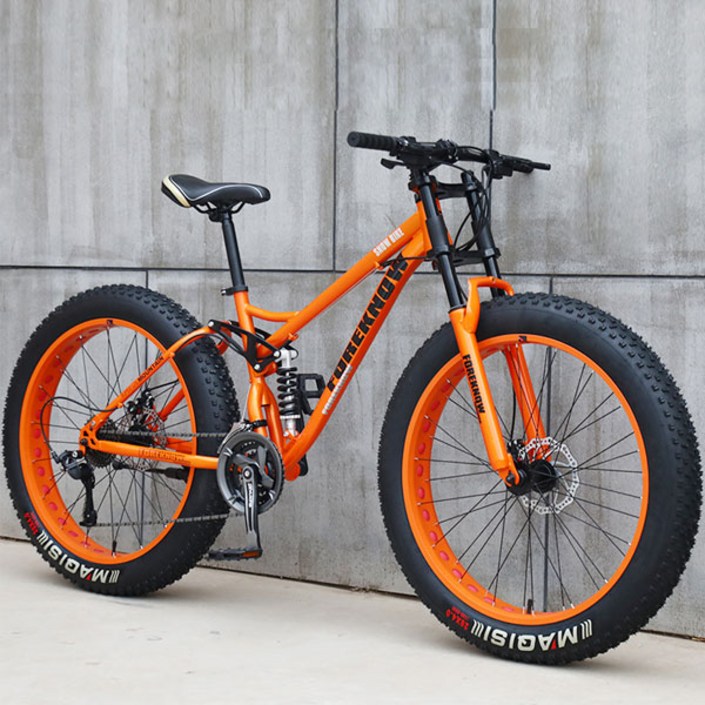 GOBC 팻바이크 펫바이크 산악 자전거 와이드 광폭타이어 MTB자전거 엠티비 바퀴큰, C타입 화이트, 1개