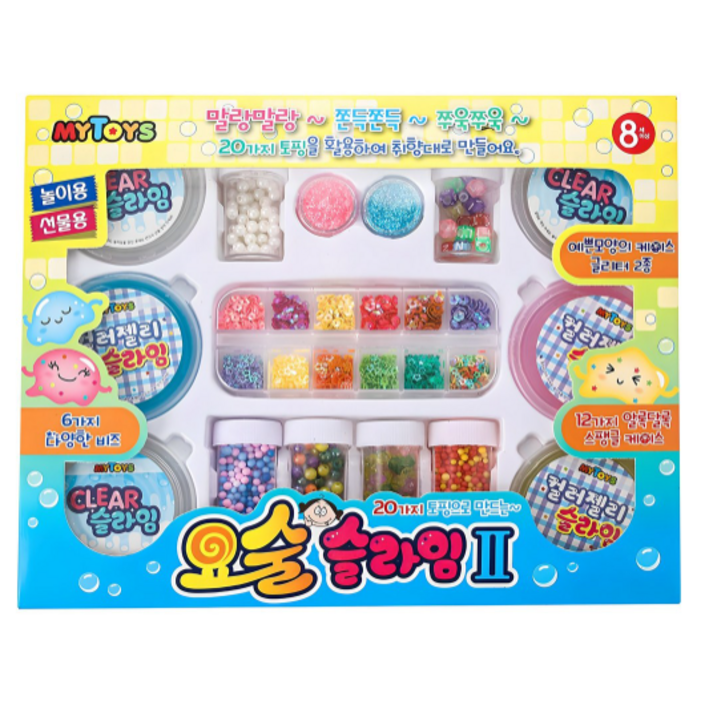 MYTOYS 요술슬라임 2, 혼합색상, 540g, 1개