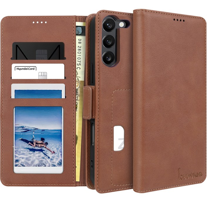 커위안 명품 수제 갤럭시M33 5G 점프2 가죽 카드 지갑형 다이어리 폰 케이스