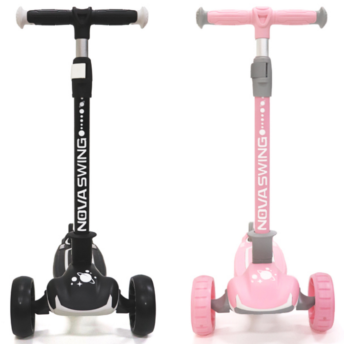 노바 스윙 스쿠터 Z7 유아동킥보드 높이조절 LED