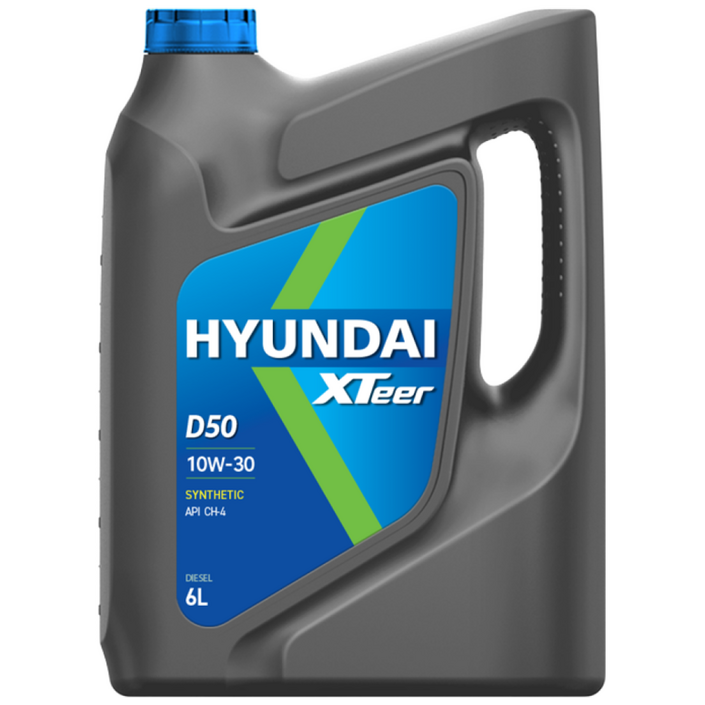 현대오일뱅크, 엑스티어 D50 10W30 6L 디젤엔진오일, 6L, 1개, 10w30