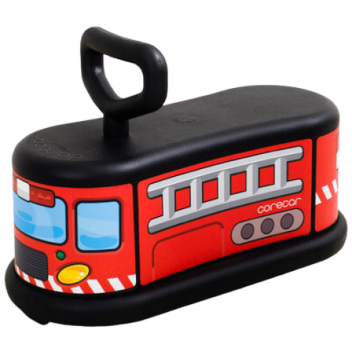 코레카 붕붕카 소방차 돌아기 걸음마 유아 어린이 무소음 자동차 장난감, 소방차, 1개