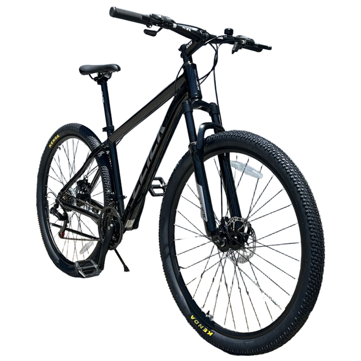 클릭 알루미늄 MTB 자전거 제스트29D 29인치 시마노 21단 디스크브레이크, 1개, 180cm, 무광블랙/완조립