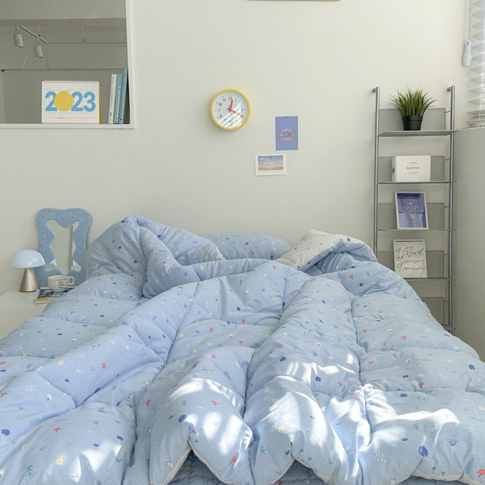 먼지없는 향균솜 로히 알러지케어 슈퍼싱글 여아 남아 캐릭터 차렵이불 사계절 아동침구세트 키즈이불