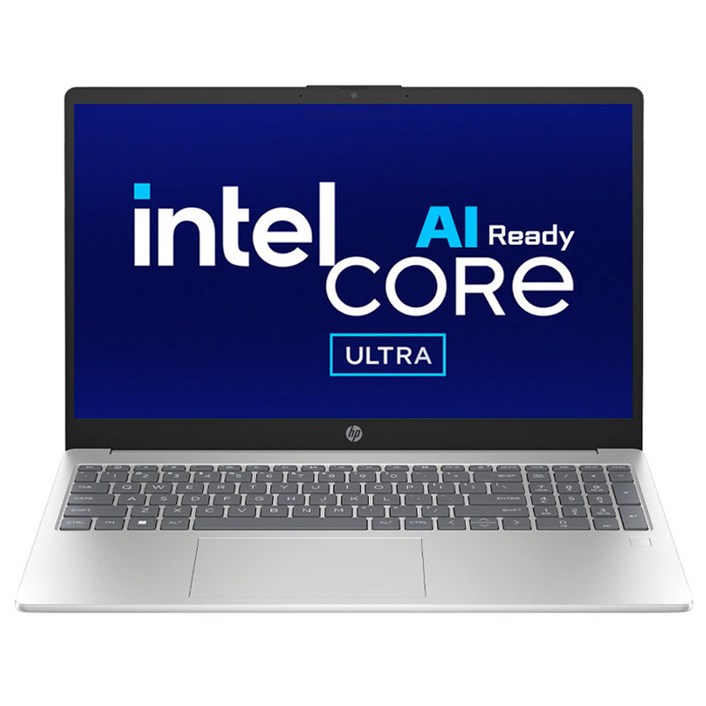 HP 2024 자비스 AI 노트북 15 코어Ultra5 인텔 14세대, Natural Silver, 512GB, 16GB, WIN11 Home, 15fd1029TU
