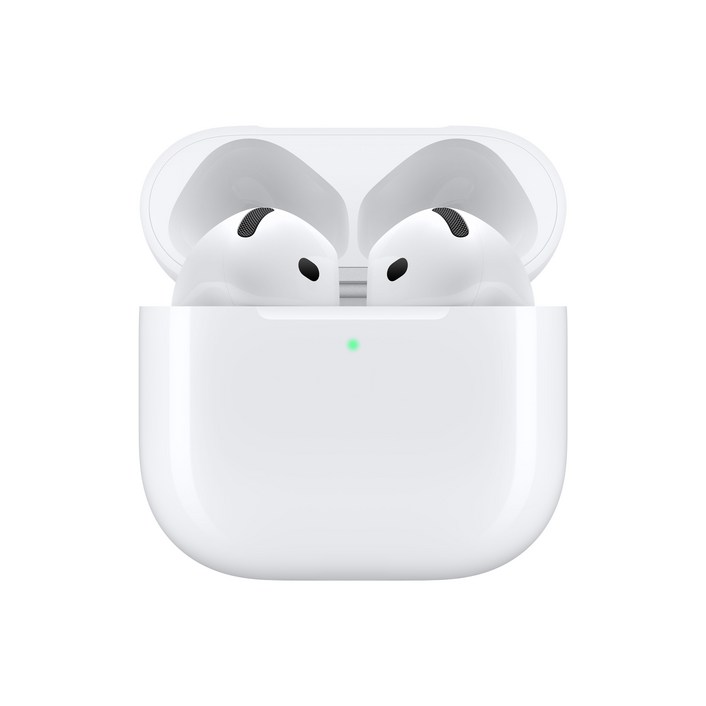 Apple 2024 에어팟 4세대 블루투스 이어폰 유선충전, MXP63KH/A, 화이트