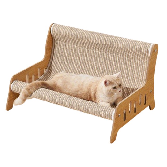 메일캣 고양이 쇼파 침대 스크래쳐, 혼합색상, 1개