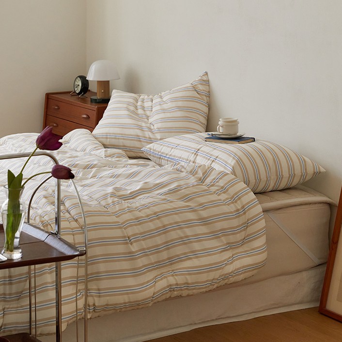 마틸라 빌리호텔 세미 극세사 차렵이불  베개커버 세트