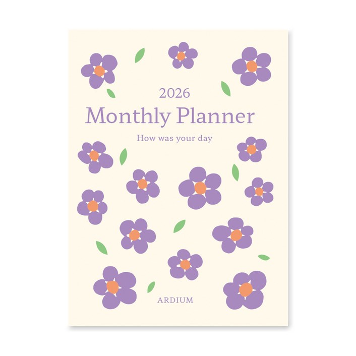 아르디움 2026 먼슬리 플래너 L 다이어리