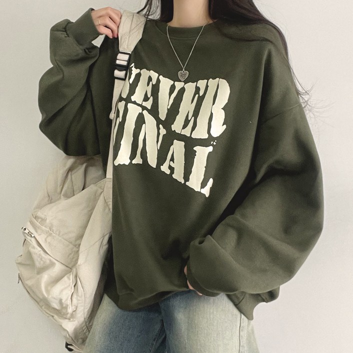 위드후이린 네버 루즈핏 맨투맨