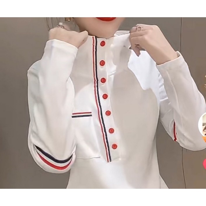 여성 반폴라 레이어드 주문폭주 티셔츠