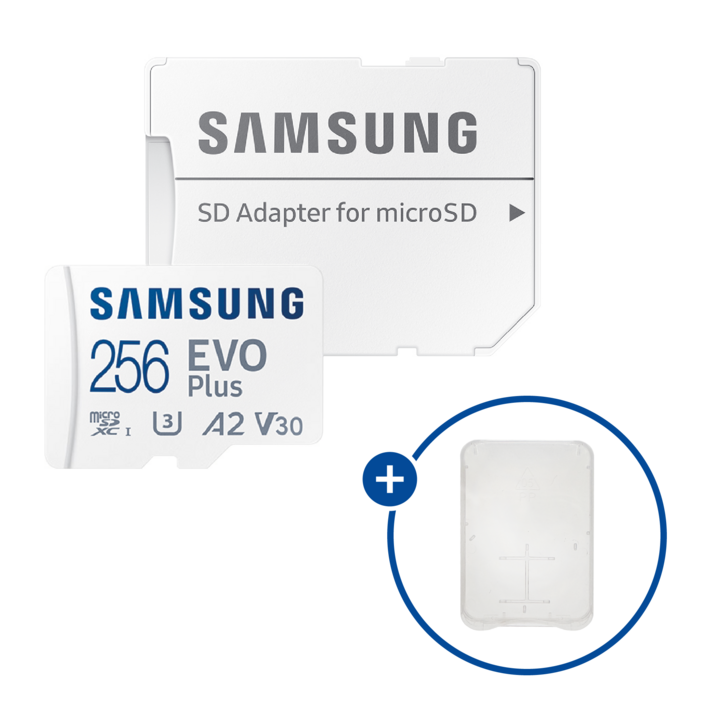 삼성전자 공식인증 정품 마이크로SD카드 EVO PLUS MBMC256SAKR SD카드 케이스, 256GBSD카드 케이스