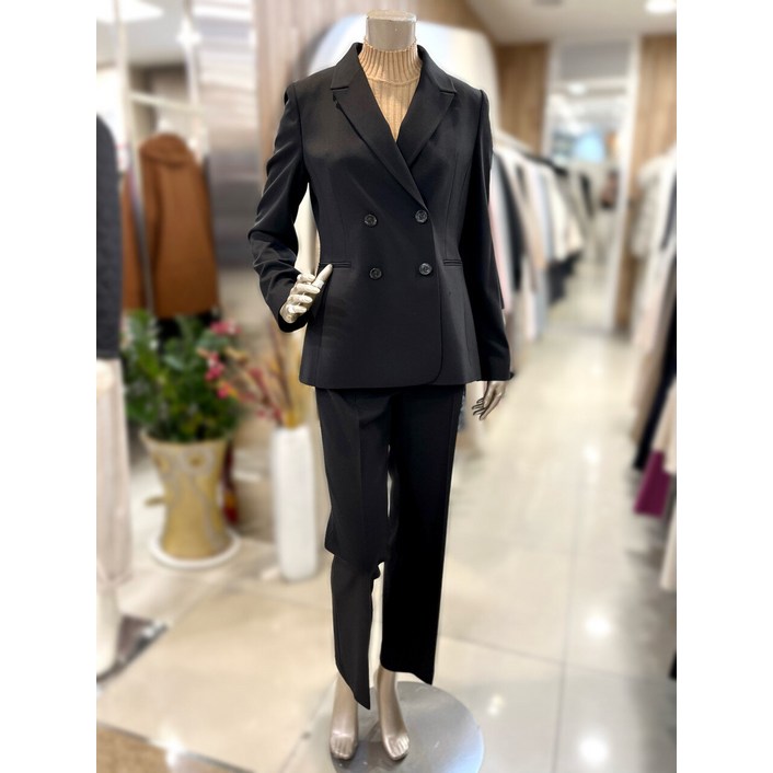 미니멈 더블 버튼 셋업 자켓 팬츠 세트 MXDGWJP0110