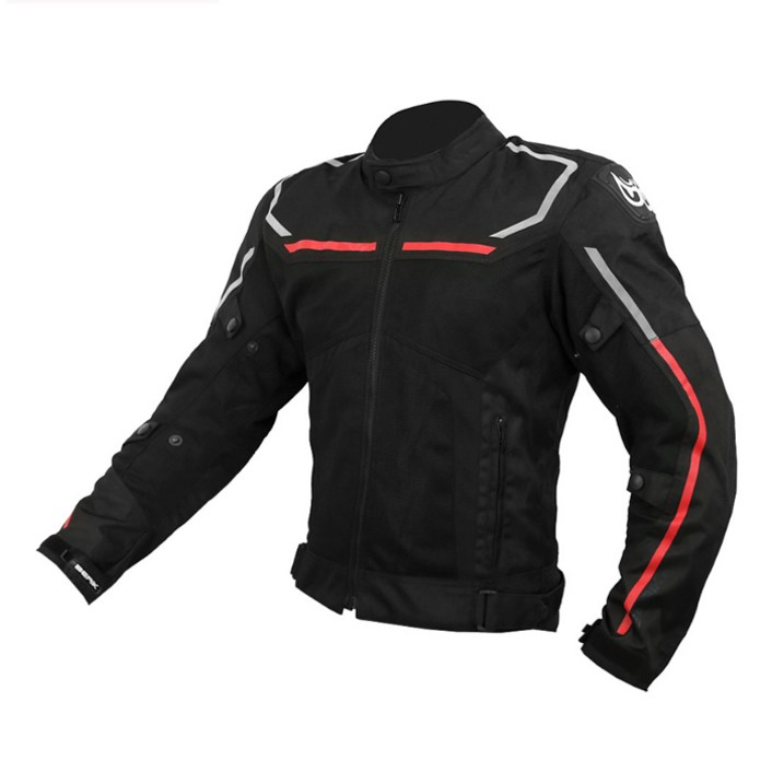 바이크마트베릭자켓 NJ183334블랙 3계절용 오토바이 라이딩 메쉬 자켓