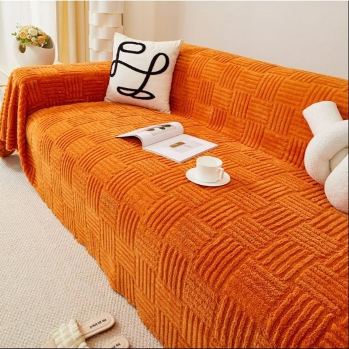 세사 겨울 쇼파패드 미끄럼방지 극세사거실패드 2인 3인 4인용 -987