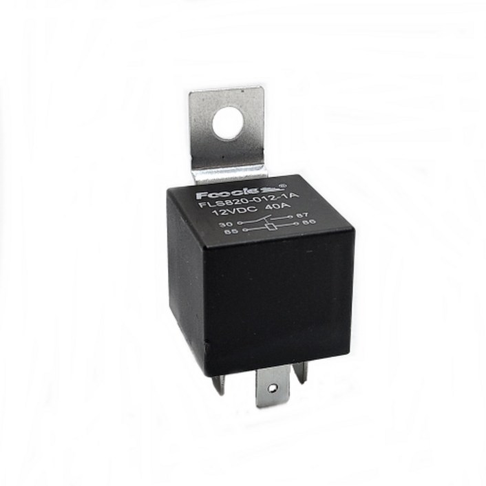 FLS820 자동차 릴레이 DC 12V 40A 4핀 배터리 스위치