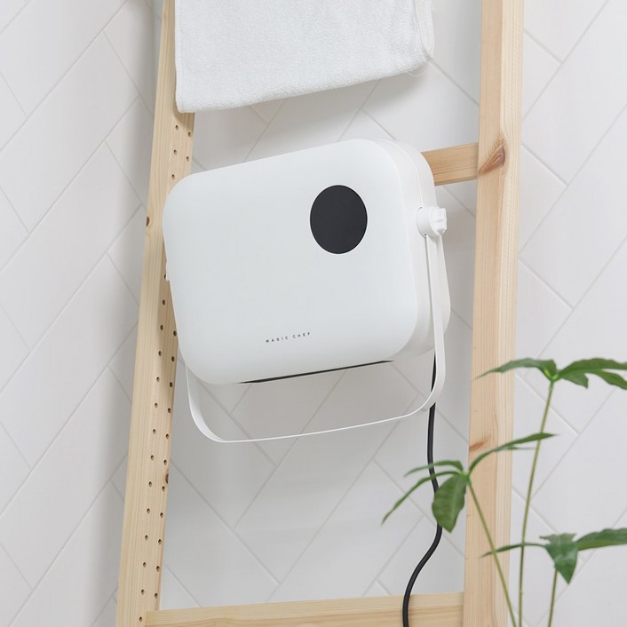 매직쉐프 PTC 욕실난방기 가정용 미니 화장실 탁상 벽걸이 히터 무타공 온풍기