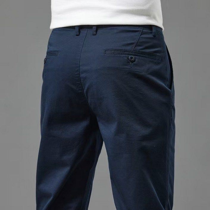 남성 가을 겨울 도톰 고퀄원단 스판 오피스 출근룩 캐주얼 편안한 바지