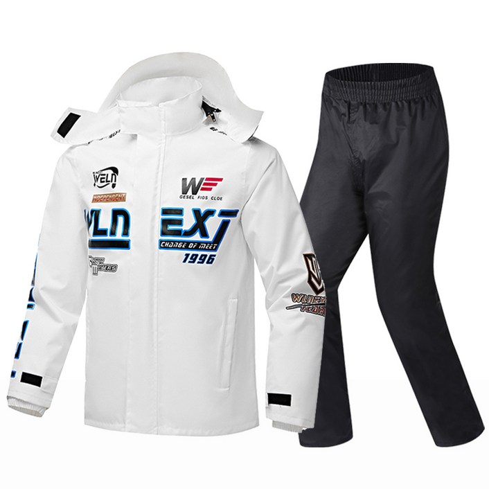 couyor 오토바이우비 상하의 세트 남여 라이딩우의 바이크우비 등상우비 낚시우의