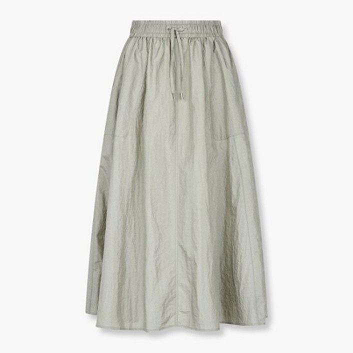 [지컷]샤이니 스트링 밴딩 롱 스커트[7255235106]GSGR 113615