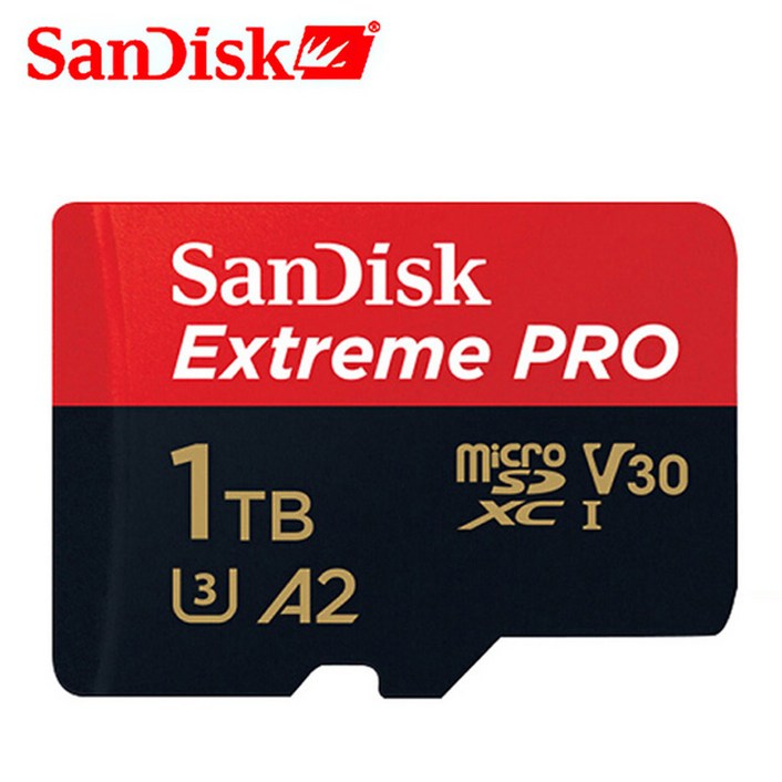 1TB 1T Extreme PRO A2 V30 1024GB 미니 카드 SDXC 메모리 카드 플래시 미니 TF 미니 카드
