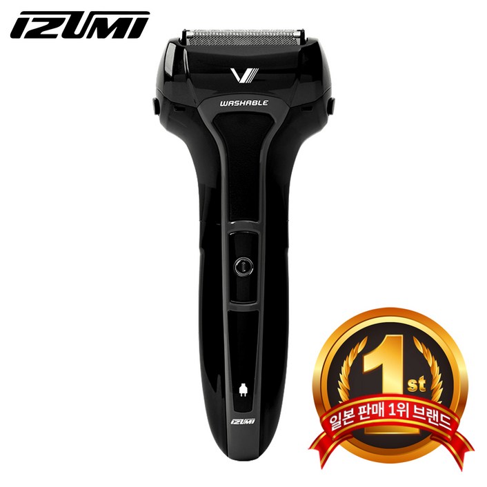 이즈미 전동 3중날 전기면도기 IKS-2200 IPX7방수 습식 건식 선물