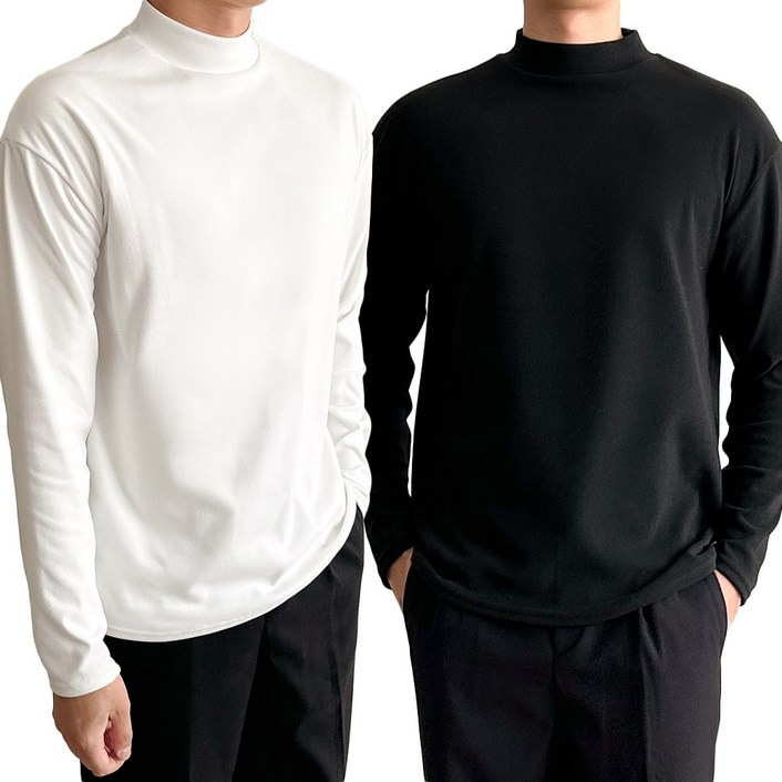 하은몰 남자 긴팔 티셔츠 반폴라 반목 기모 11 하은몰 남자 긴팔 티셔츠 반폴라 반목 기모 11