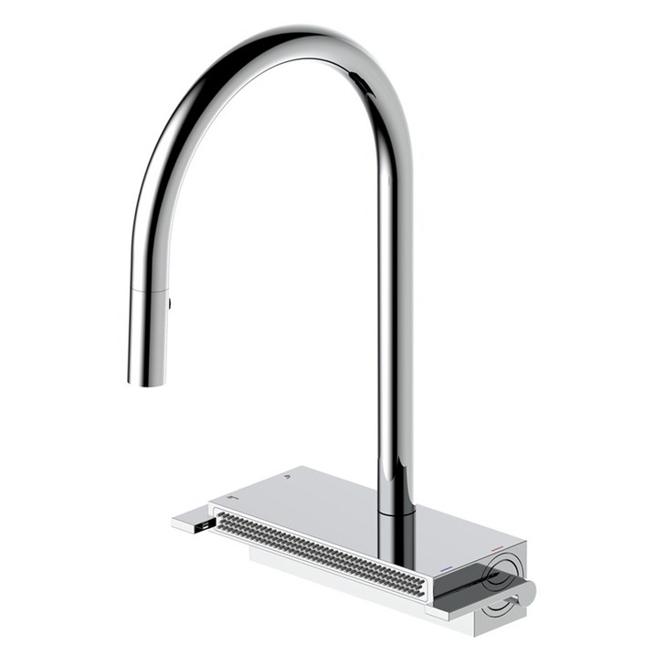 라우체 피오 TM0030 크롬 주방수전 싱크대수전 폭포수전, 1개