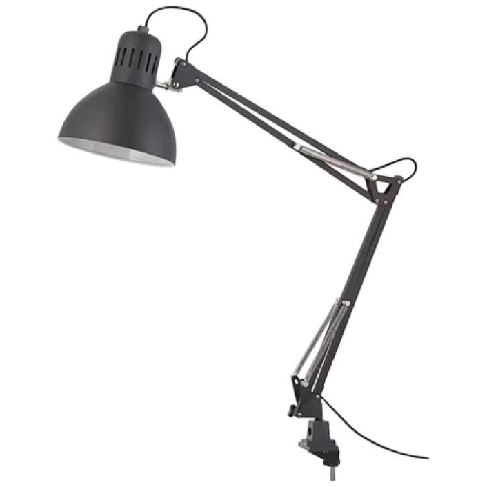 이케아 단스탠드 독서등 작업등 테르티알 (LED전구증정)