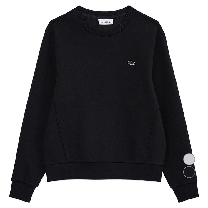 라코스테 여성용 테크니컬 크루넥 스웻셔츠 SF615E55N