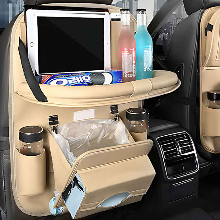 808 차량용 다용도 수납 정리 포켓 자동차 시트 커버 킥 매트