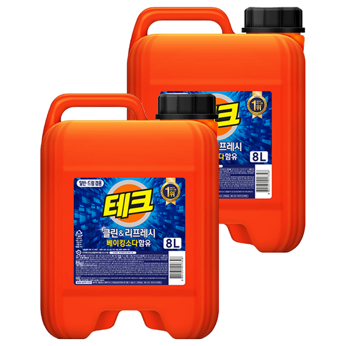 테크 클린앤리프레시 뉴 일반 드럼 겸용 액체세제 본품