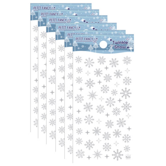 쁘띠팬시 트윙클 스노우 팬시스티커 DA5474