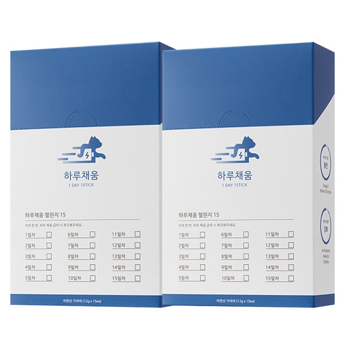 프로젝트21 고양이 하루채움 종합영양제 가자미맛