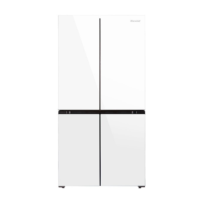 캐리어 클라윈드 피트인 파스텔 4도어 냉장고 436L 방문설치, 화이트, KRNF436WPS1 - 쇼핑앤샵
