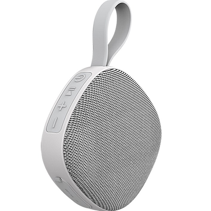 레토 마그네틱 컴팩트 블루투스 스피커 5W LBT-M05, LBT-M05, 화이트 + 그레이