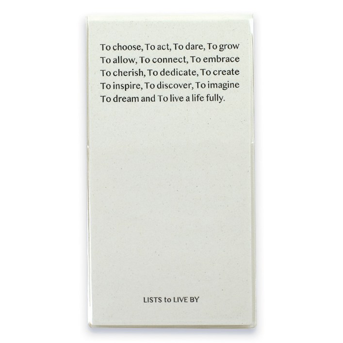 페이퍼리안 리스트 투 리브바이 쓰리로우 데일리 핸디 플래너 만년형