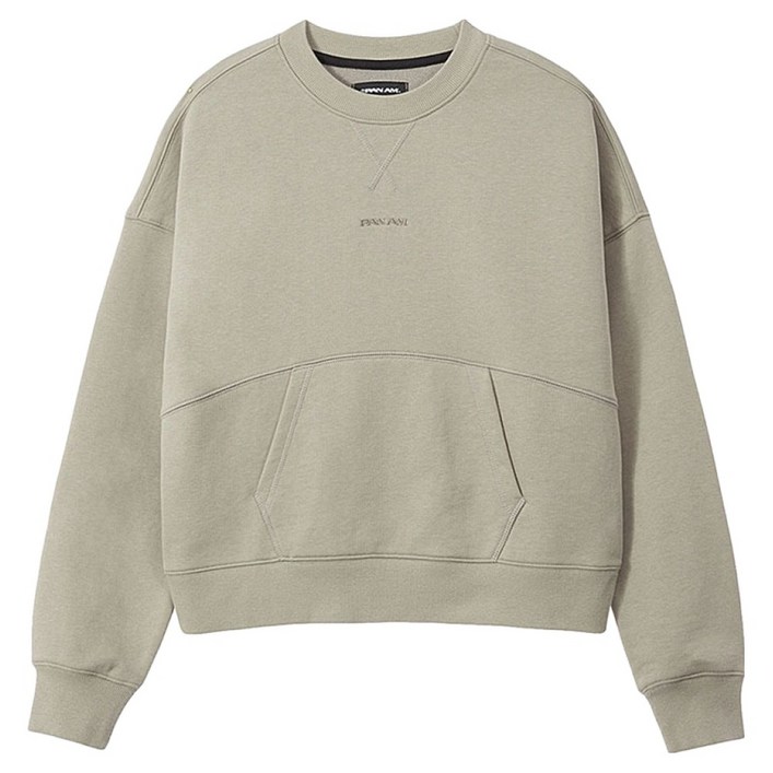 팬암 여성용 스몰 폰트로고 맨투맨 3161